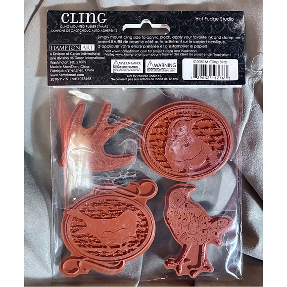 Stamp Set Papercraft Scrapbooking Cardmaking Halloween Spooky Season Victorian - Picture 6 of 9